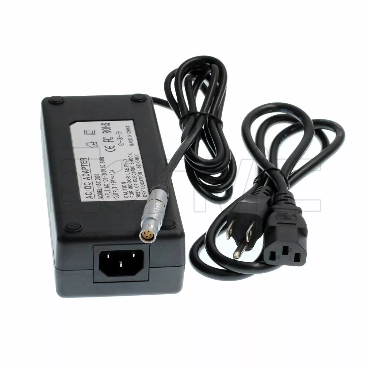 RED Epic Scarlet DSMC2 DSMC Camera AC Power Supply Adapter 15V 10A 150W RED Epic Scarlet DSMC2 DSMC Camera 6 Pin AC Pow