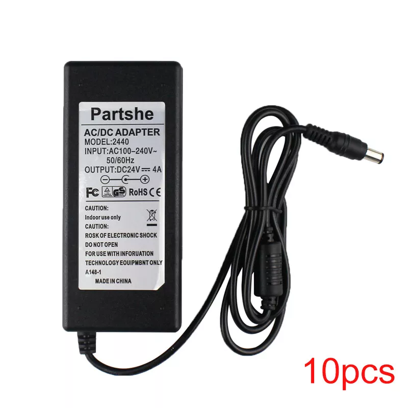 10pcs AC/DC Adapter for Zebra GK420d GK420t GX420d GX420t Power Supply 24V 4A Brand Unbranded MPN FSP100-RDB Output Vol