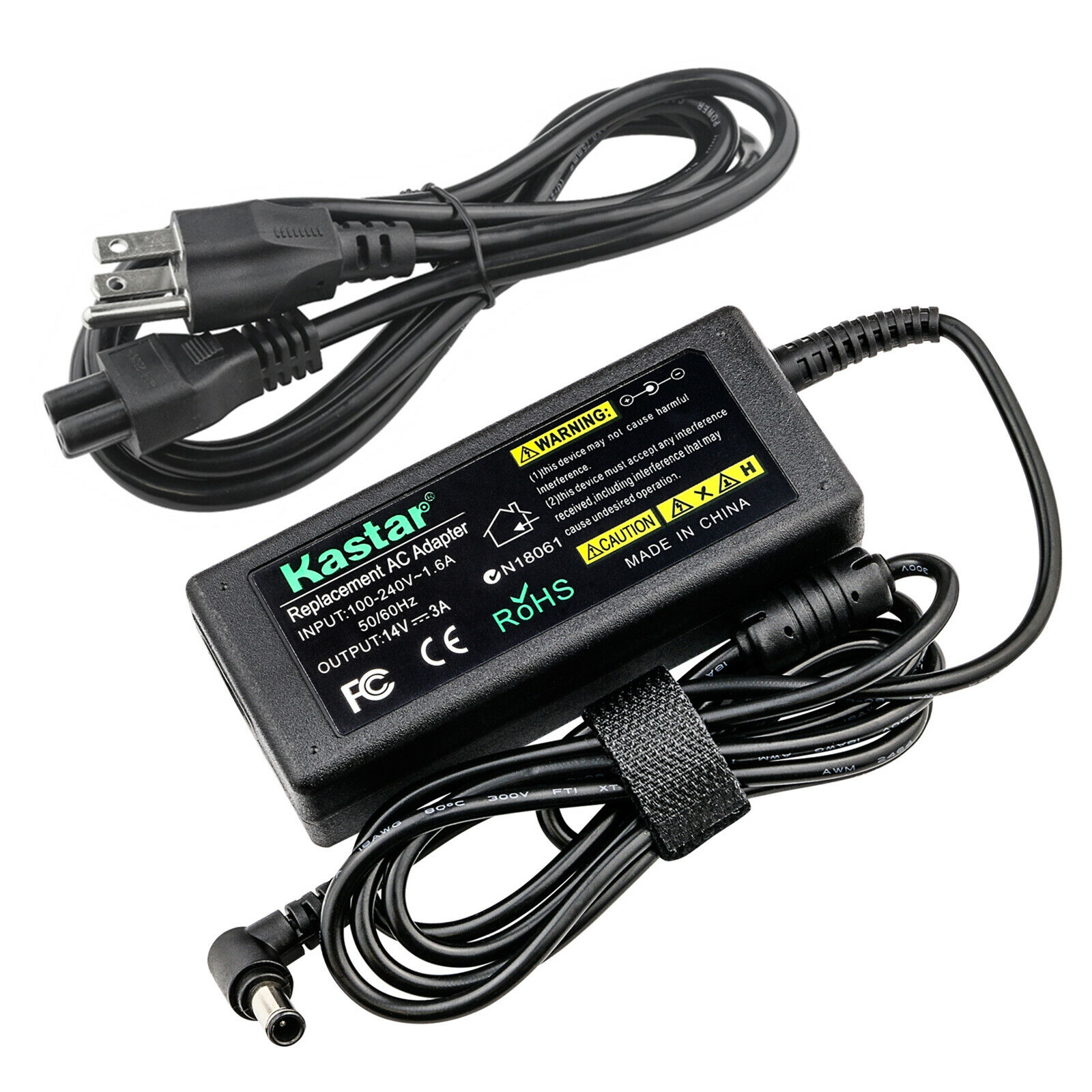 Kastar 14V AC/DC Adapter Power Supply for Samsung LTM1555B LCD Monitor S20A350B For Sale Kastar AC Adapter Fully Compat - Click Image to Close