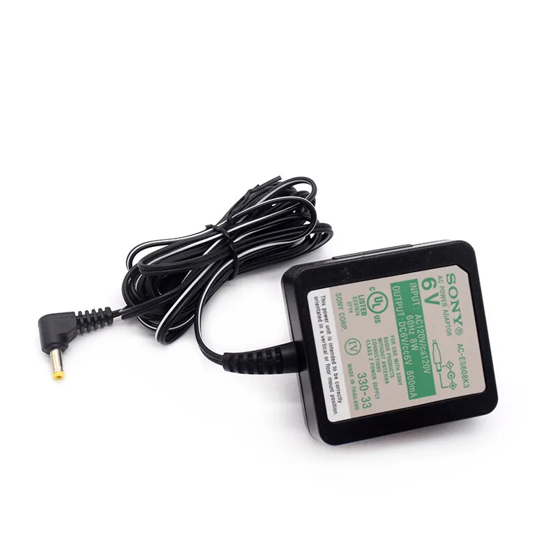 Sony AC Power Adapter Wall Charger For MZ-R50 Recorder Mini Disc MD Walkman Brand Sony Type AC/Standard Color Black MPN