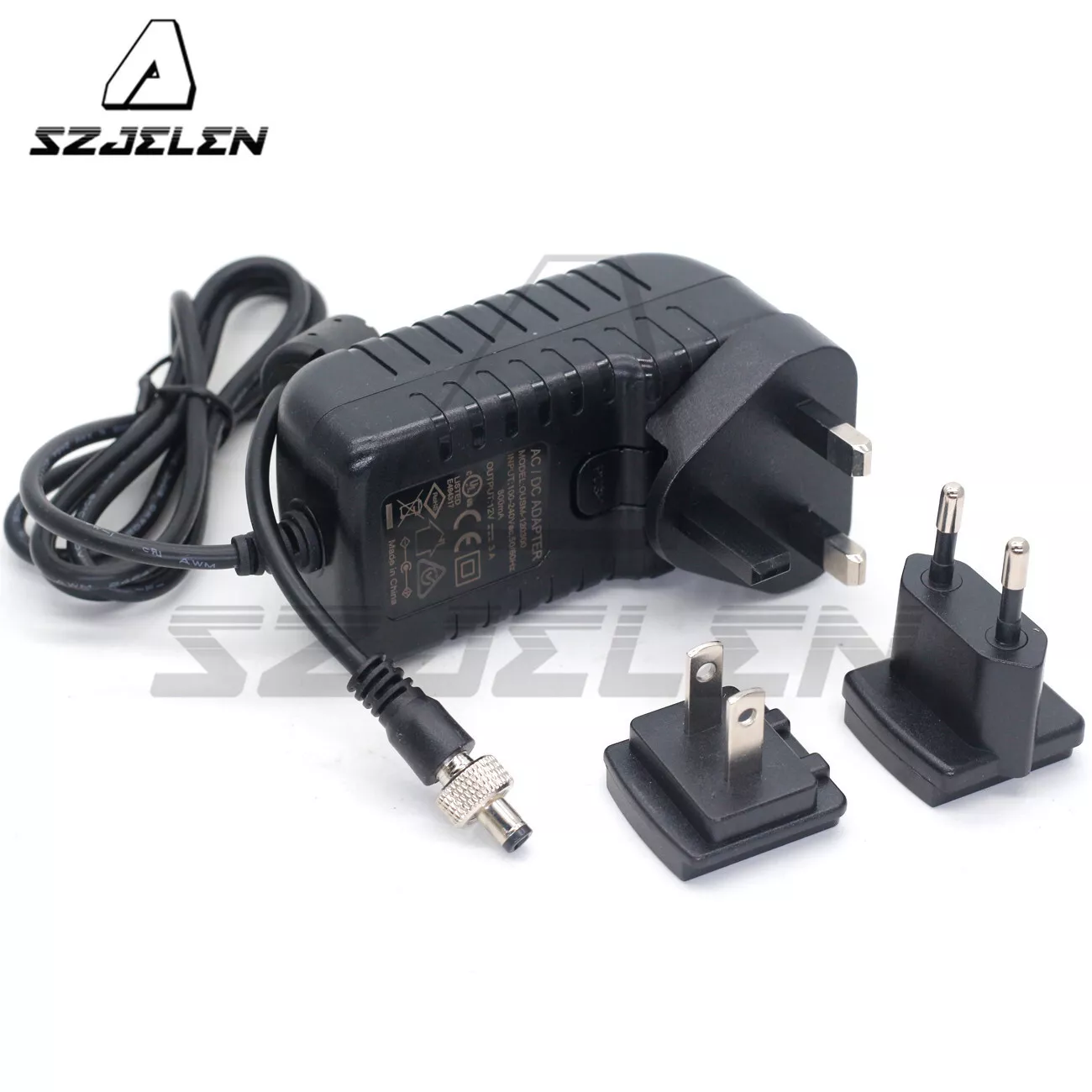 Adaptor 110V 12V to Locking DC 2.5mm AC Power for Video Devices PIX-E7 Atomos Type Atomos Monitor Power Adaptor MPN Doe