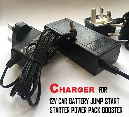 Charger for 12V Halfords/ Phaze 4 IN 1 Jump Starter, 594335, 12V/17Ah, 5.5*2.1 Branded high quality power adapter/ char
