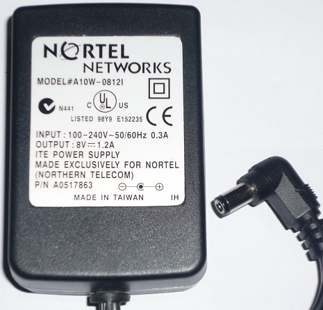 Nortel Model A10W-0812l ITE Power Supply - Click Image to Close